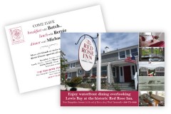postcard design, direct mail design, south eastern MA